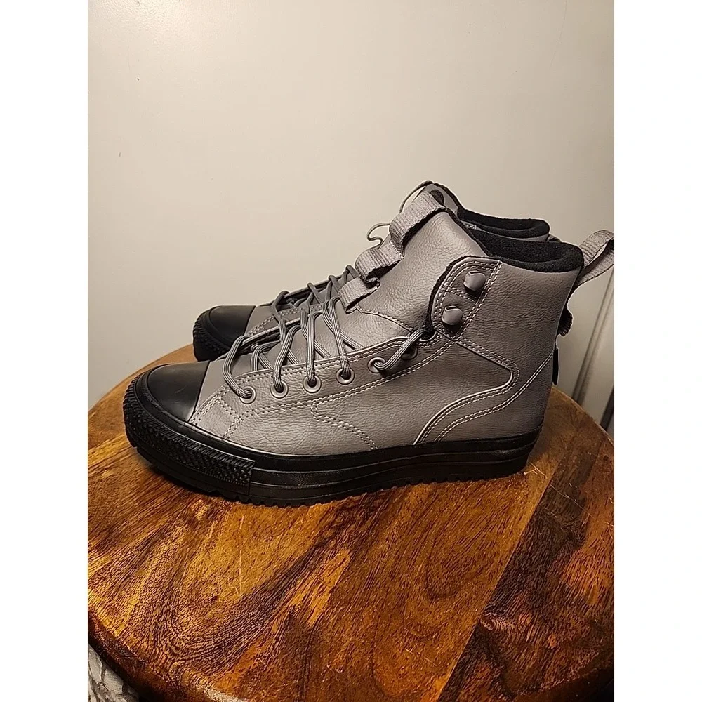 Converse‎ Chuck Taylor All Star Hiker Boots High Grey Mens Sz 9 Shoes A14617C